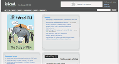 Desktop Screenshot of isicad.net